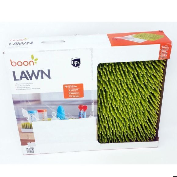 Grass baby Countertop bottle Drying Rack Green 9” - Picture 1 of 7